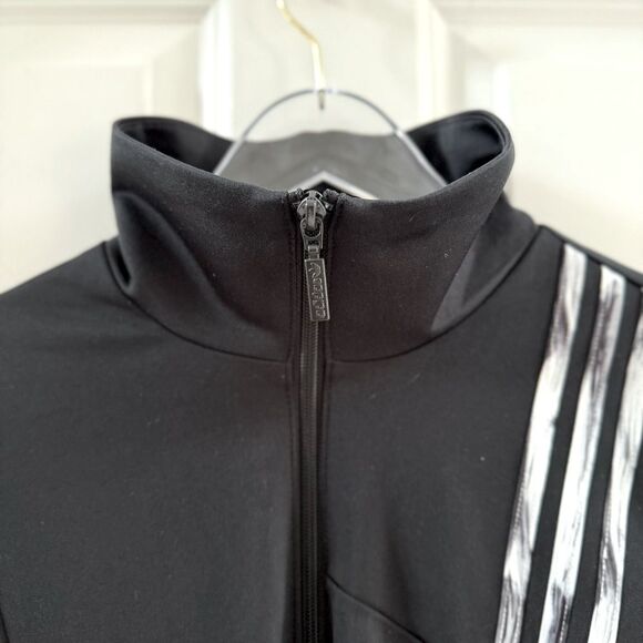 ADIDAS X Danielle Cathari Firebird Black Marble Stripe Track Jacket size Medium - Picture 6 of 10